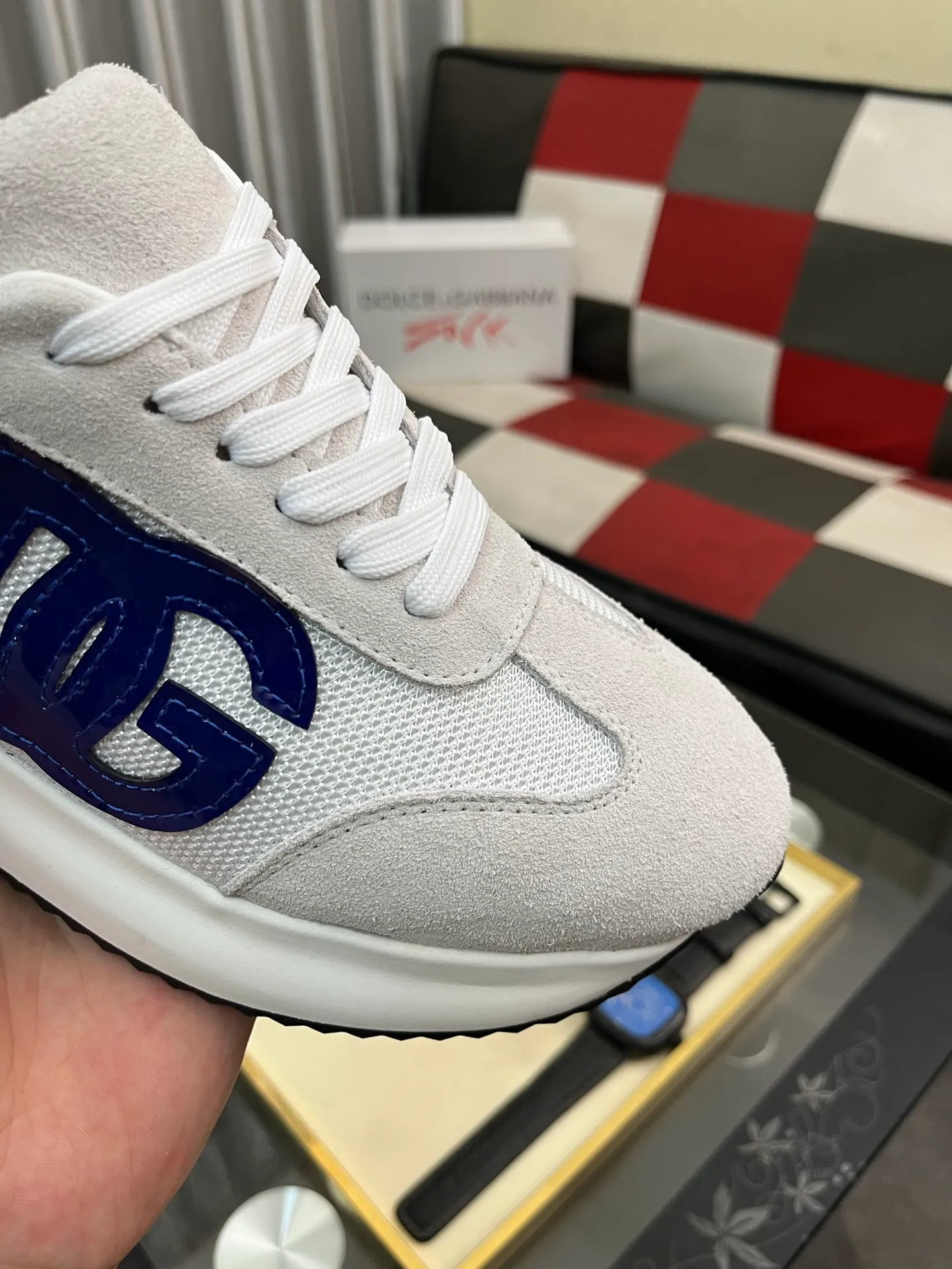 Men's shoes💰480⌚️⌚️【DG】Latest official website high-top casual, men's shoes original quality imported cowhide➕Yangli [Proud] In terms of materials and workmanship, it beats all versions on the market💕Highest quality shipments. Real photos, imported fabrics highlight the unique charm of the brand😘The shoelaces are also original custom-made👻Classic lace-up shoes, very comfortable on the feet, size 35-46